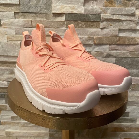 Timberland PRO A5VKY Pink Shoes 8.5 | Safety Toe, Anti-Fatigue, Slip-On NWOT - Picture 4 of 12